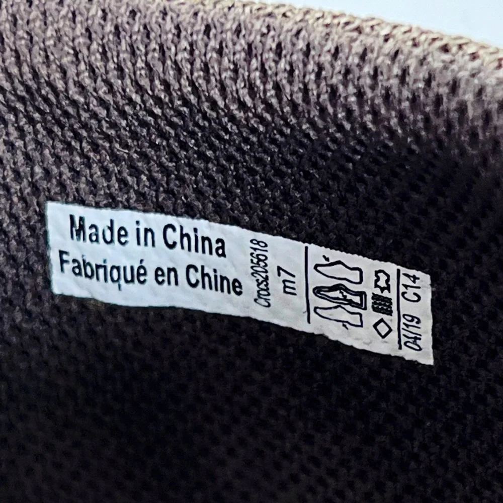 CROCS brown mesh